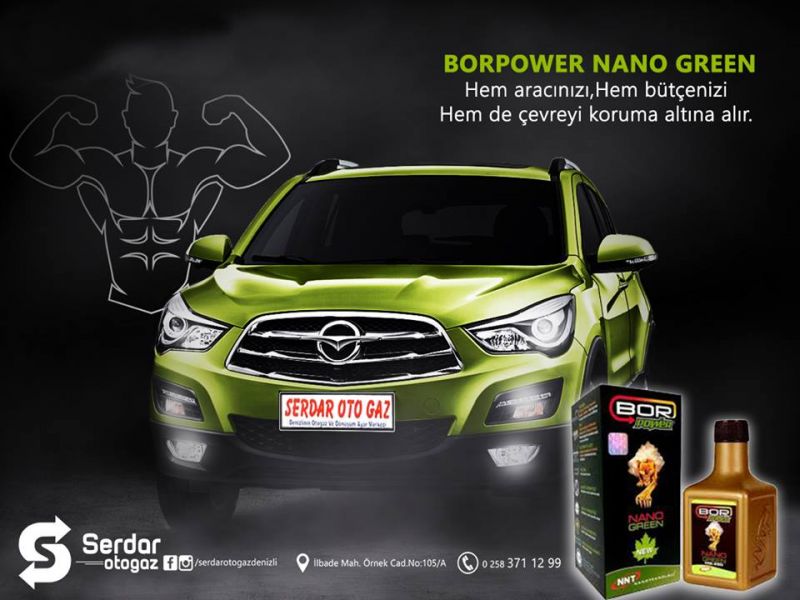 BOORPOWER NANO GREEN