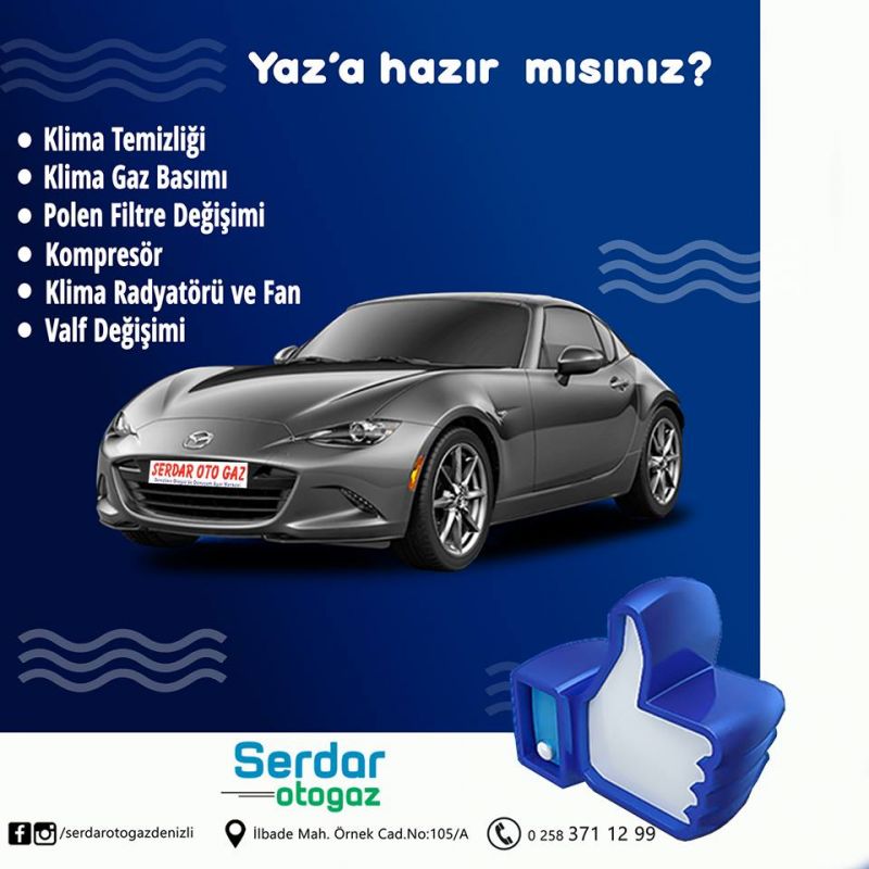 SERDAR OTOGAZ KLİMA DOLUM- BAKIM