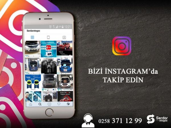 Bizi instagram da takip edin. 