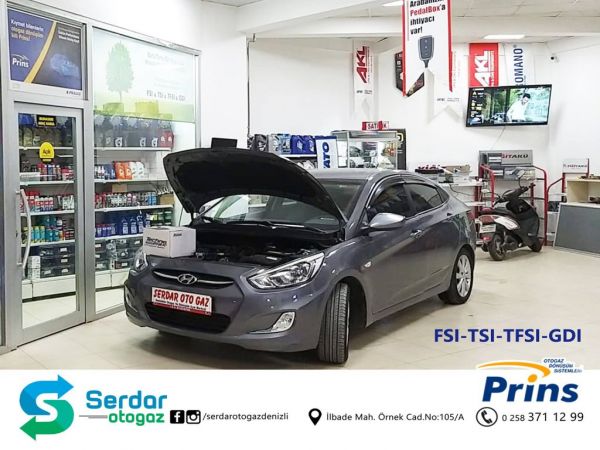 HYUNDA ACCENT LPG montaj resimleri