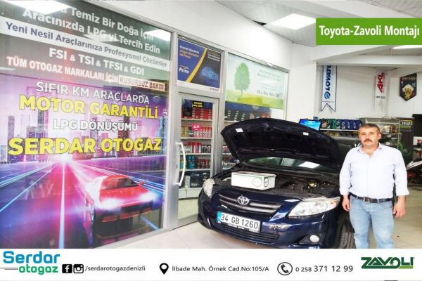 COROLLA LPG Montaj