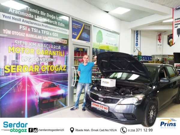 KIA  RO LPG montaj resimleri