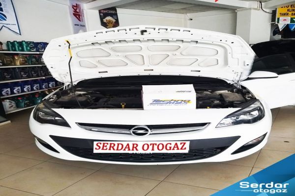 OPEL ASTRA LPG Montaj Resimleri