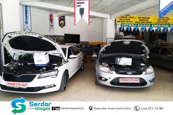 FORD FOCUS  LPG Montaj Resimleri