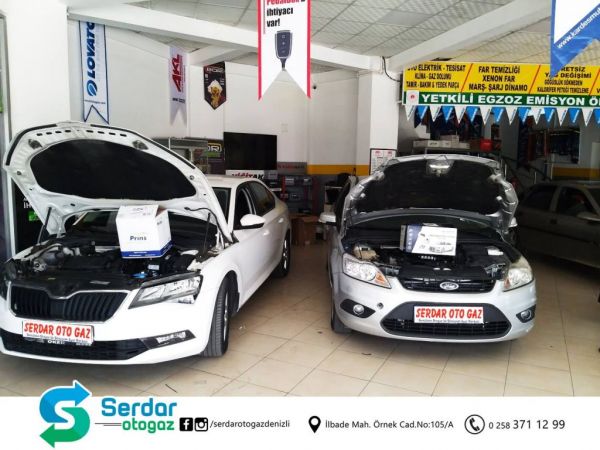 FORD FOCUS  LPG montaj resimleri