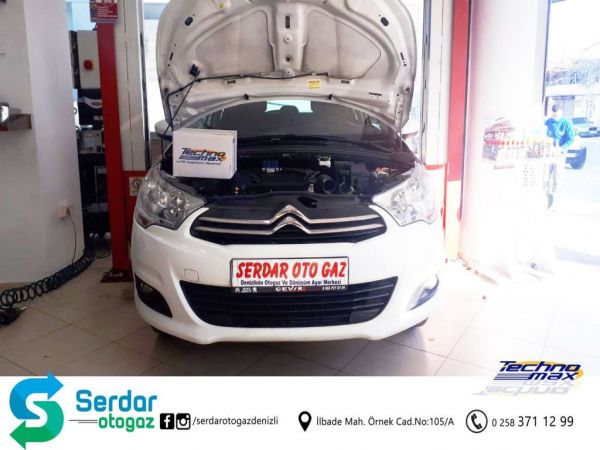 CTROEN  LPG montaj resimleri