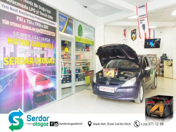 PEUGEOT 307 LPG montaj resimleri