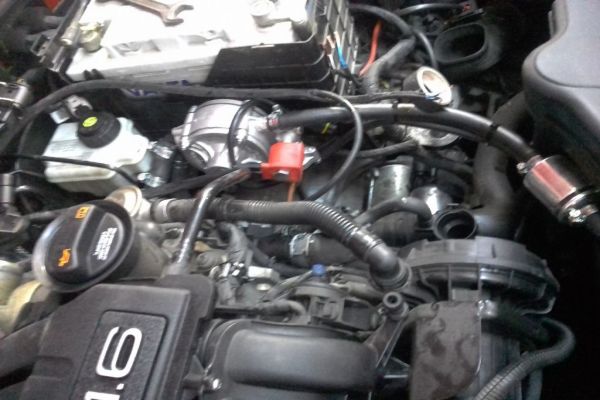 2011 Audi A3 LPG Montaj Resimleri